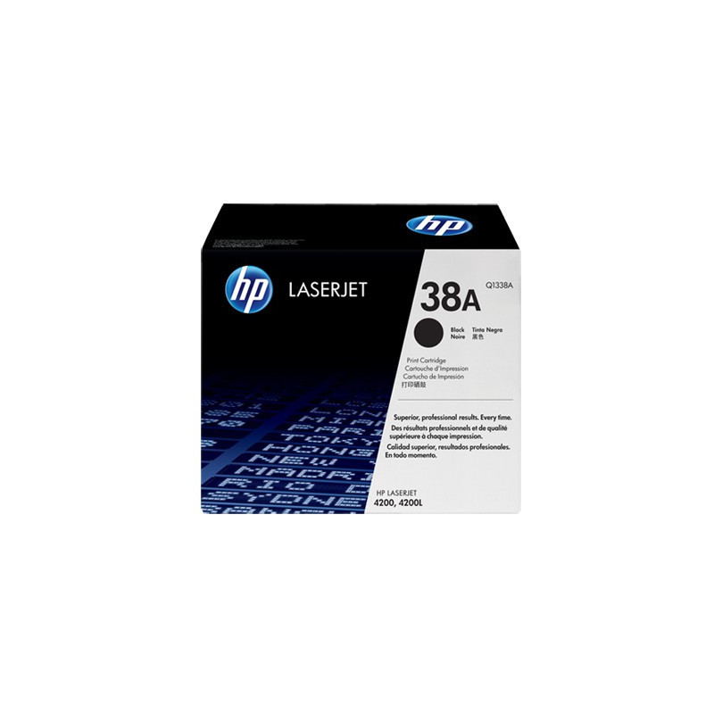 Toner HP 38A (Q1338A) czarny 12000str LaserJet 4200 Toner HP 38A (Q1338A) czarny 12000str LaserJet 4200
