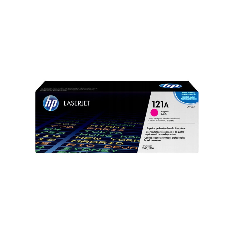 Toner HP 121A (C9703A) purpurowy 4000str Color LaserJet 1500/2500 Toner HP 121A (C9703A) purpurowy 4000str Color LaserJet 1500/2500