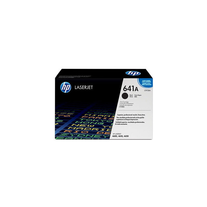 Toner HP 641A (C9720A) czarny 9000str Color LaserJet 4600/4650 Toner HP 641A (C9720A) czarny 9000str Color LaserJet 4600/4650