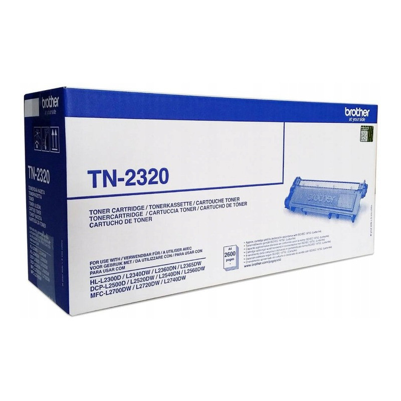 Toner BROTHER (TN-2320) czarny 2600str L2500/L2520/L2540/2300/2340