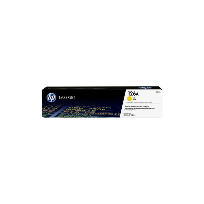 Toner HP 126A (CE312A) żółty 1000str LJ PRO CP2015