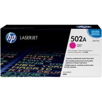 Toner HP 502A (Q6473A) purpurowy 4000str 3600 Toner HP 502A (Q6473A) purpurowy 4000str 3600