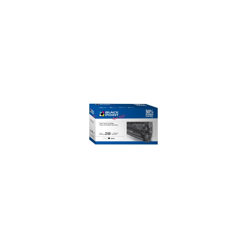 Toner BLACK POINT (LBPPS2150) czarny 10300str zamiennik SAMSUNG (ML-2150D8) Toner BLACK POINT (LBPPS2150) czarny 10300str zamiennik SAMSUNG (ML-2150D8)