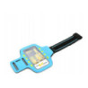 Etui/opaska na ramię do telefonu PLATINET z diodami led niebieskie (43706)