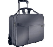 Torba na laptopa na kółkach 15,6 LEITZ Smart srebrno-szara 60590084
