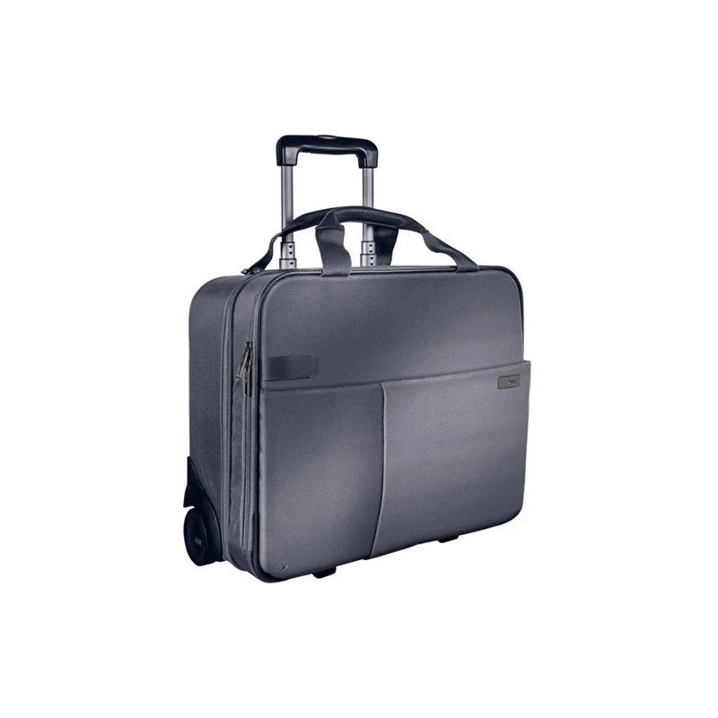 Torba na laptopa na kółkach 15,6 LEITZ Smart srebrno-szara 60590084