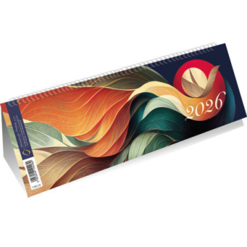 Kalendarz ze spiralką poziomy 2025 T-100-2-22 Michalczyk i Prokop