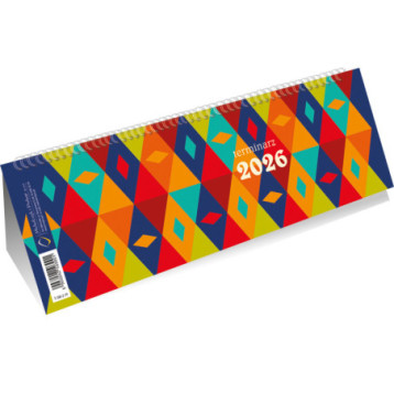 Kalendarz ze spiralką poziomy 2024 T-100-2-19 Michalczyk i Prokop