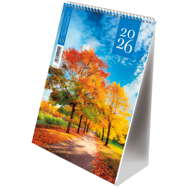 Kalendarz ze spiralką pionowy 2025 T-101-3-21 Michalczyk i Prokop