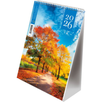 Kalendarz ze spiralką pionowy 2025 T-101-3-21 Michalczyk i Prokop