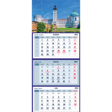 Kalendarz trójdzielny T-105T-08 Michalczyk i Prokop