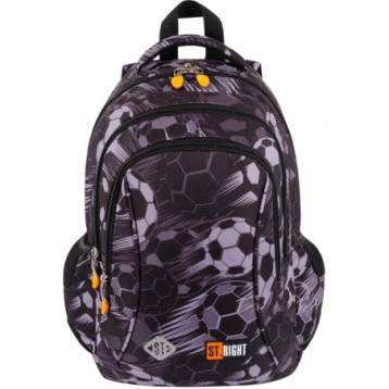 Plecak szkolny 3-komorowy Tornister dla chłopca Classic Ball BP-26 ST.RIGHT St.Majewski