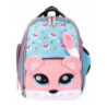 Plecak szkolny 2-komorowy Tornister dla dziewczynki Squirrel B-8 PREMIUM St.Majewski
