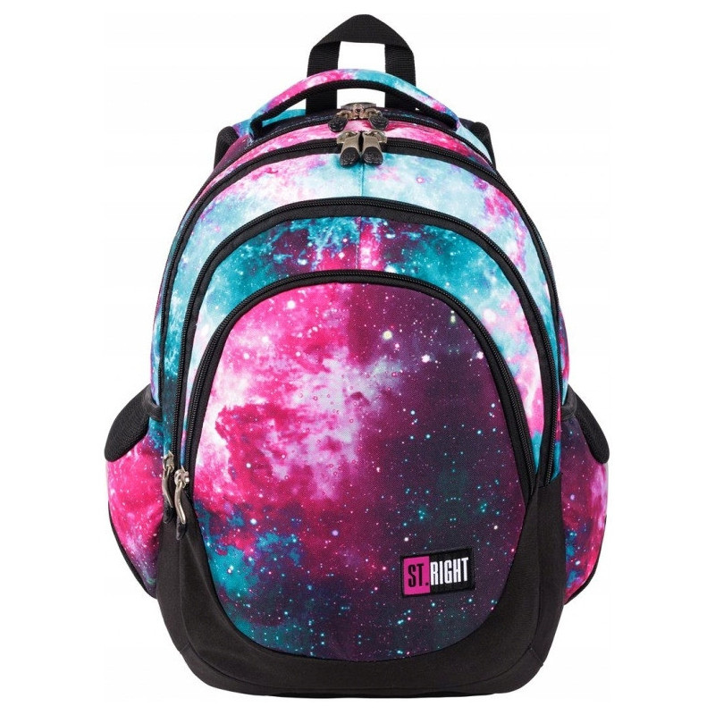 Plecak szkolny 4-komorowy Tornister młodzieżowy Nebula BP-06 ST.RIGHT St.Majewski
