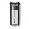 Zawieszki do kluczy (6szt.) czarne 195701 DURABLE KEY CLIP