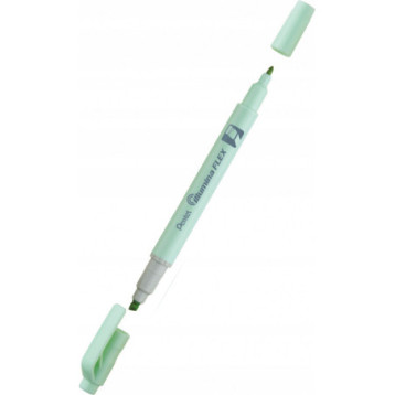 Zakreślacz dwustronny seledynowy pastelowy ILLUMINA FLEX SLW11P-KE PENTEL