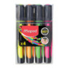 Zakreślacz FLUO PEPS max mix 4 kolorów etui pud. z zaw. MAPED 742947