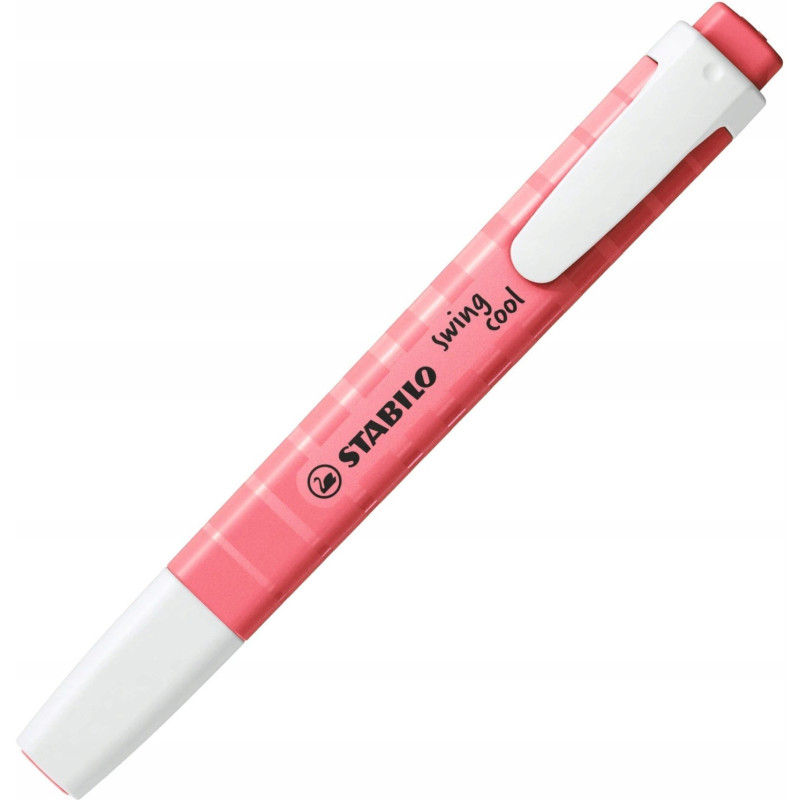 Zakreślacz STABILO swing cool 275/150-8 pastel różowy ciemny