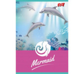 Zeszyt A5 16k kratka laminowany MERMAID UNIPAP