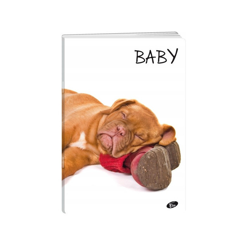 Zeszyt A5 32k linia okładka miękka BABY EL-M5-032-LA5 ELISA