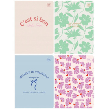 Zeszyt A5 60k linia 70g UV GIRLS INTERDRUK