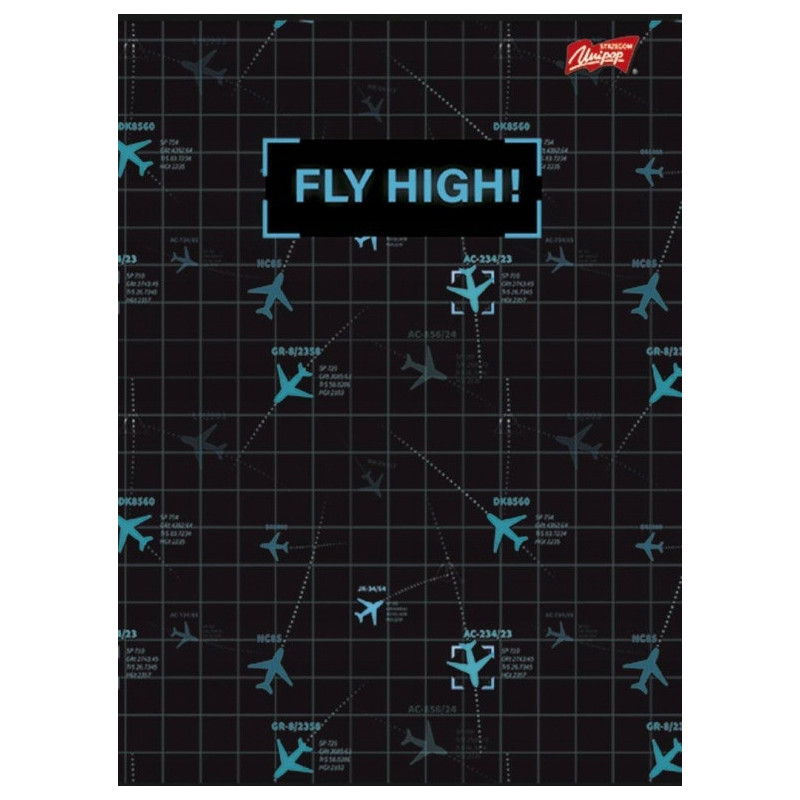 Zeszyt A4 80k linia laminowany UNIPAP