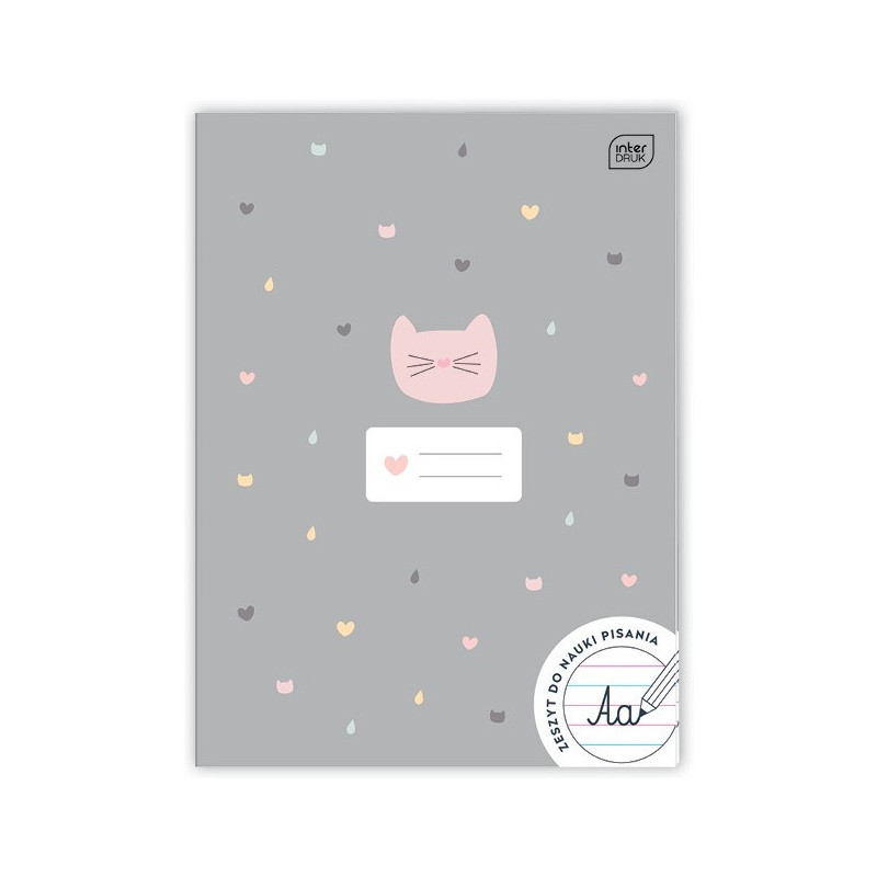 Zeszyt A4 32k 3linia kolorowa INTERDRUK