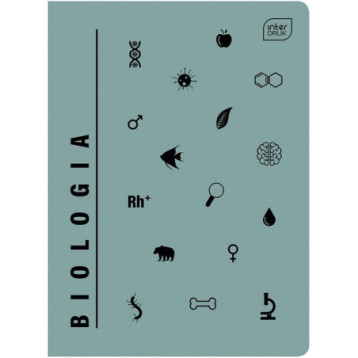 Zeszyt A5 60k kratka BIOLOGIA INTERDRUK
