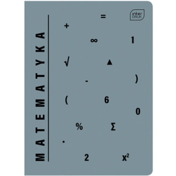 Zeszyt A5 60k kratka 70g PP MATEMATYKA INTERDRUK Zeszyt A5 60k kratka 70g PP MATEMATYKA INTERDRUK