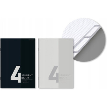 Zeszyt A4 80k kratka 4 przedmioty STUDENT BOOK 400183848 TOP 2000
