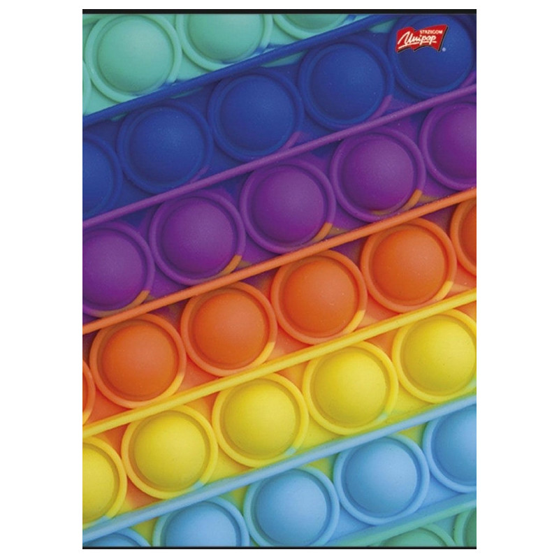 Zeszyt A4 32k kratka folia UNIPAP