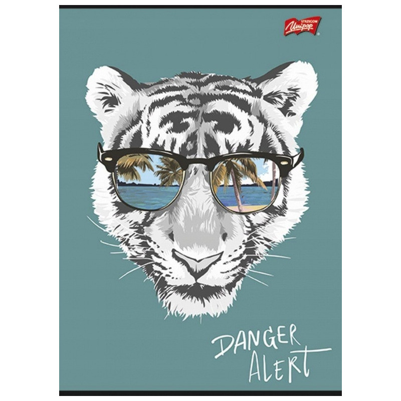 Zeszyt A5 32k linia mix chłopięcy laminowany UNIPAP