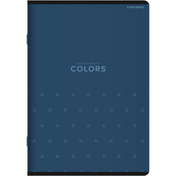 Zeszyt A4 60k kratka margines COLORS okładka granatowa 400169188 TOP 2000