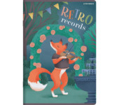 Zeszyt A5 32k linia podwójna kolorowa 70g BOOK/RETRO 400169401 TOP 2000