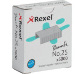 Zszywki nr.25 (4mm) 5000szt. 5025 REXEL