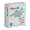 Zszywki nr.25 (4mm) 5000szt. 5025 REXEL