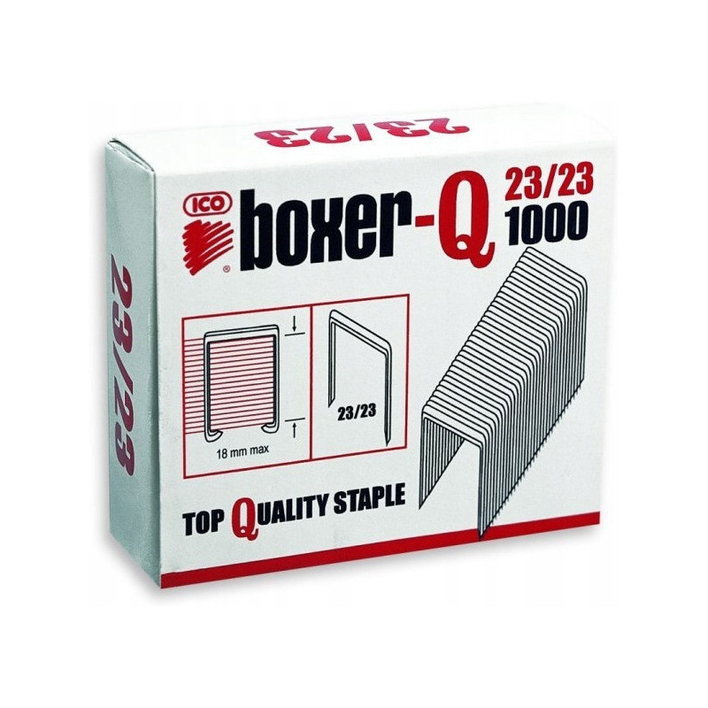 Zszywki SAX 23/23 BOXER