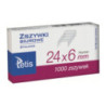Zszywki biurowe 24/6 1000szt GZ101-A TETIS