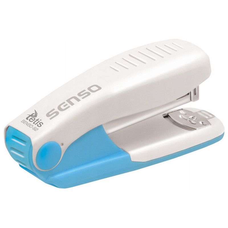 Zszywacz metalowy Senso-62 niebieski 25 kartek TETIS