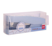 Zszywacz 25 kartek 24/6 26/6 MACARON niebieski 0402F BLUE DELI