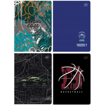 Zeszyt A5 32k kratka margines BOYS INTERDRUK