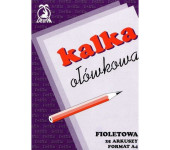 Kalka ołówkowa A4 25 arkuszy DELFIN