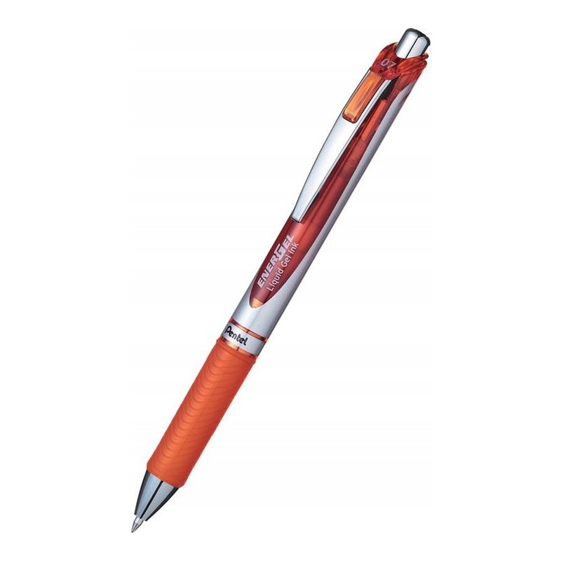 Pióro kulkowe ENERGEL BL77 pomarańczowe 0,7mm PENTEL