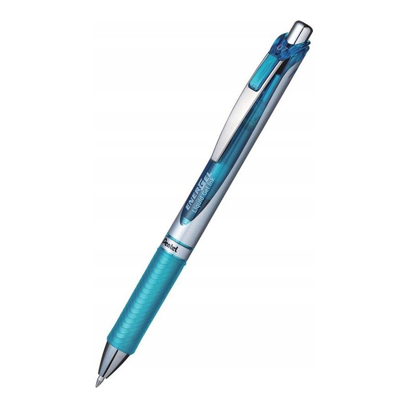 Pióro kulkowe ENERGEL BL77 błękitne 0,7mm PENTEL