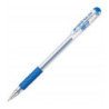 Pióro żelowe PENTEL K116 niebieski z gumowym uchwytem Hybrid Gel Grip