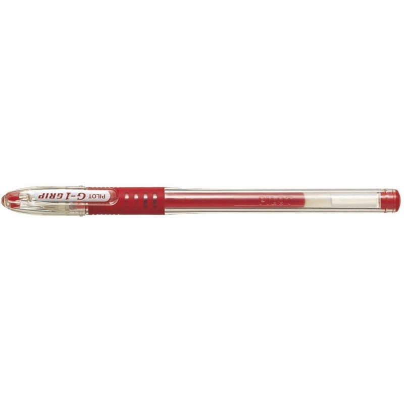 Pióro żelowe PILOT G1 GRIP czerwony PIBLGP-G1-5R