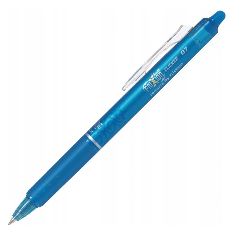 Pióro kulkowe PILOT FRIXION CLICKER lazurowe PIBLRT-FR7-LB