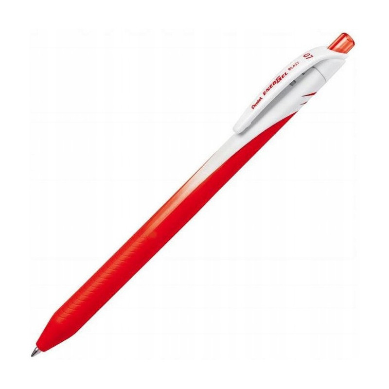 Pióro kulkowe EnerGel 0,7mm BL437-B czerwone PENTEL
