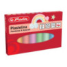 Plastelina szkolna pastelowa Zestaw 8 kolorów 9588880 HERLITZ