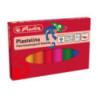 Plastelina szkolna fluorescencyjna Zestaw 8 kolorów 9588997 HERLITZ